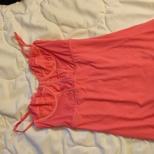Urban Outfitters pink lingerie with built-in underwire, size large